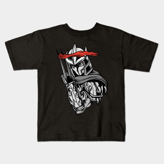 Destroyer of Heroes - B&W Kids T-Shirt by LArts